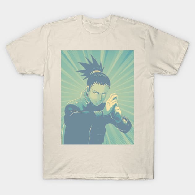 shikamaru T-Shirt by DinoZard